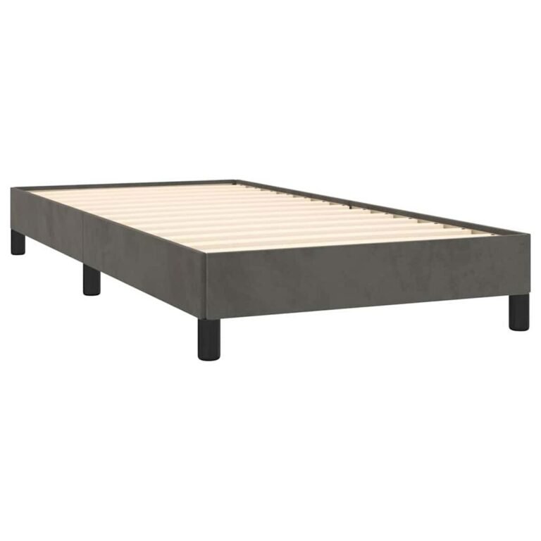 Lovos rėmas – 90×200 cm, tamsiai pilka spalva – produkto nuotrauka 3