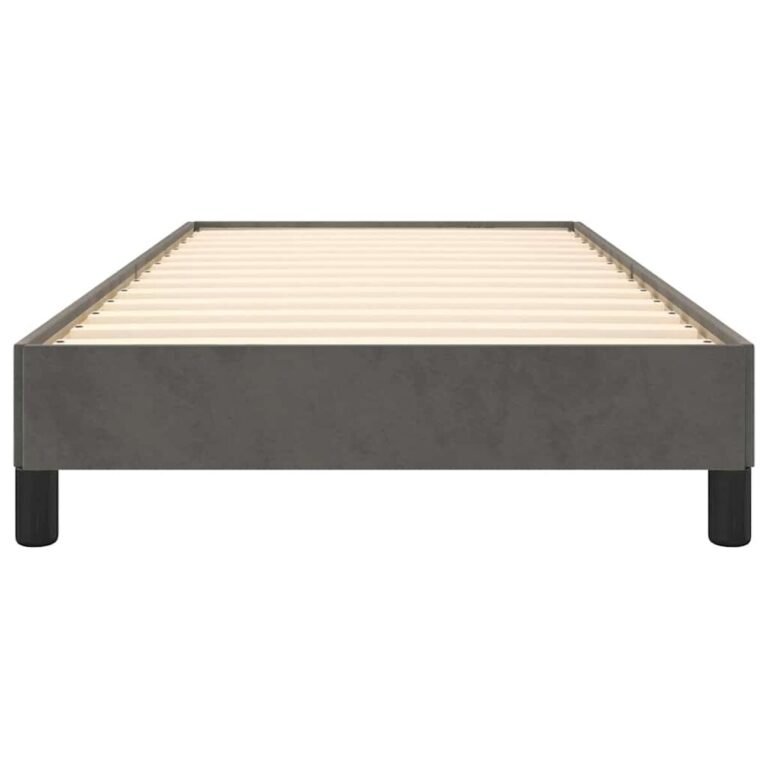 Lovos rėmas – 90×200 cm, tamsiai pilka spalva – produkto nuotrauka 4