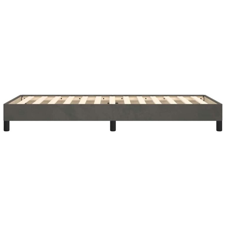 Lovos rėmas – 90×200 cm, tamsiai pilka spalva – produkto nuotrauka 5