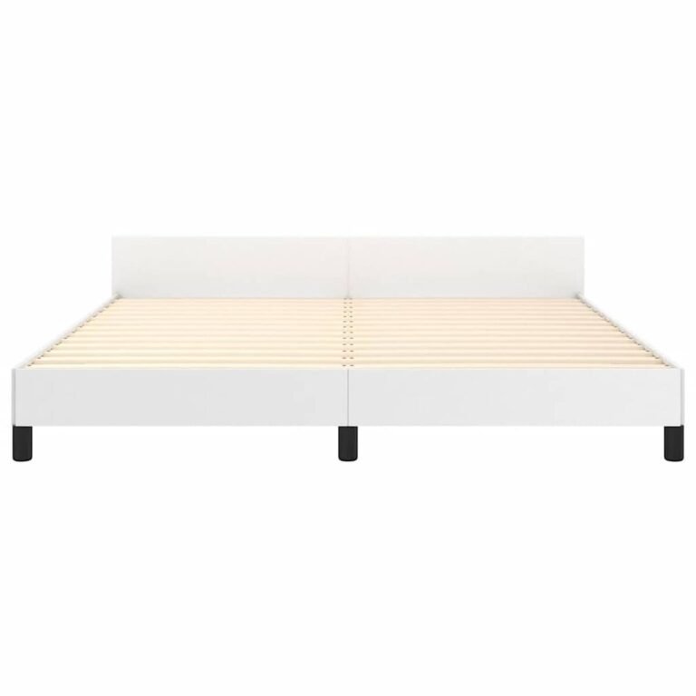 Lovos galvūgalis – 180×200 cm, balta spalva – produkto nuotrauka 4