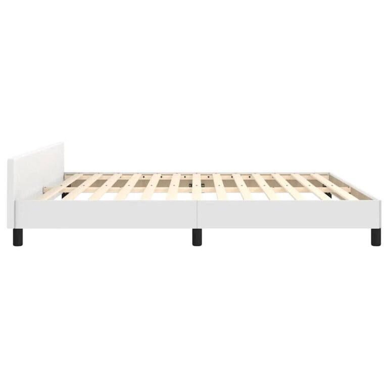 Lovos galvūgalis – 180×200 cm, balta spalva – produkto nuotrauka 5