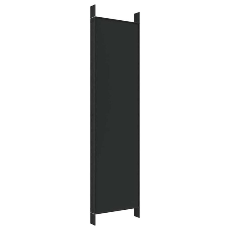 Kambario pertvara – 300×200 cm, juoda spalva – produkto nuotrauka 6