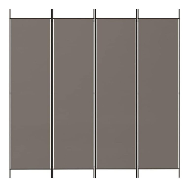 Kambario pertvara – 200×220 cm, antracito spalva – produkto nuotrauka 3