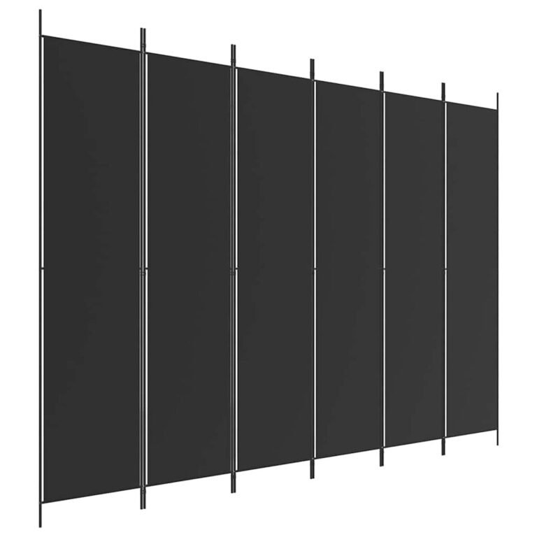 Kambario pertvara – 300×220 cm, juoda spalva