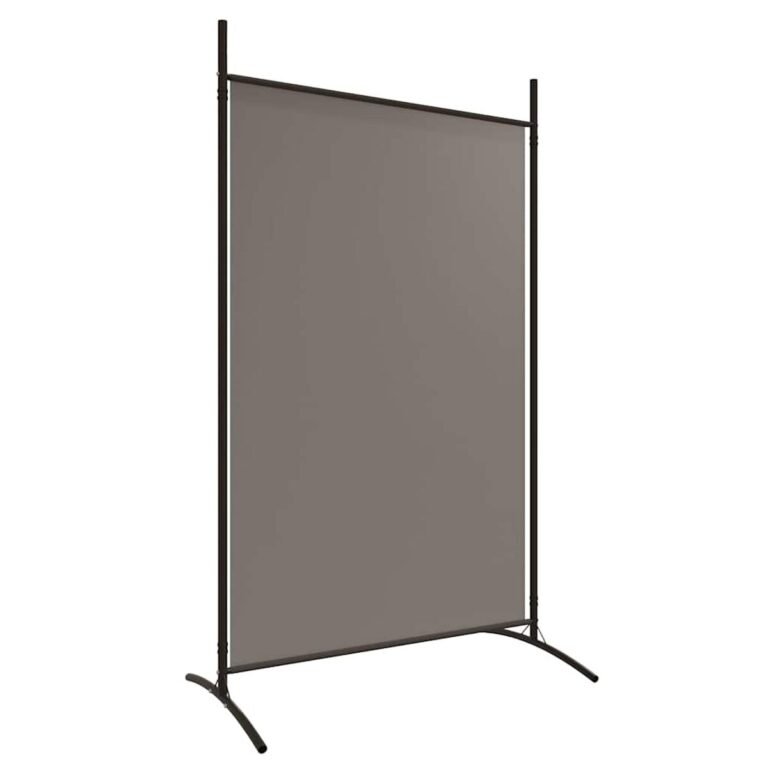 vidaXL Kambario pertvara, 2 dalių, antracito, 348x180cm, audinys – produkto nuotrauka 7