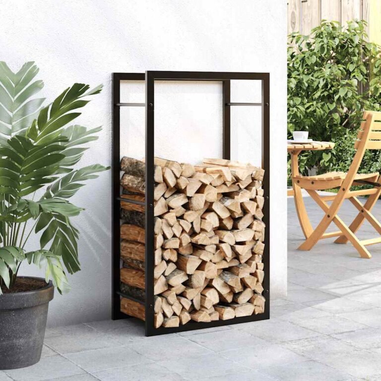 Malkų stovas – 50×28×94 cm, juoda spalva – produkto nuotrauka 3