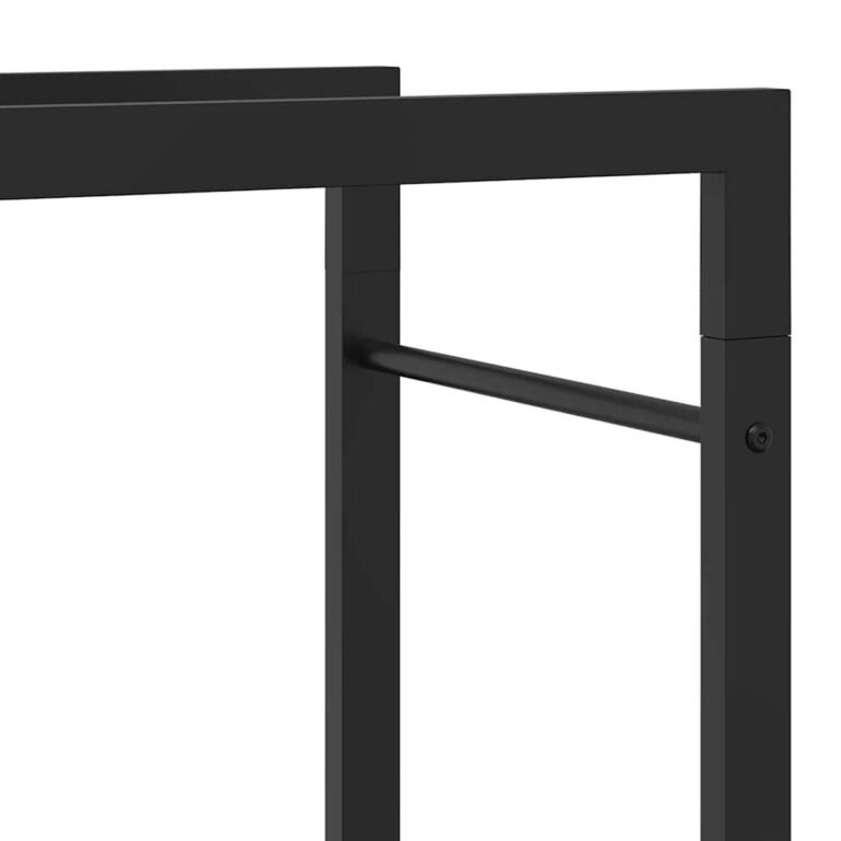 Malkų stovas – 50×28×94 cm, juoda spalva – produkto nuotrauka 9