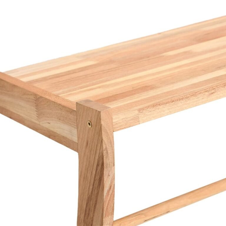 vidaXL Rankšluosčių kabykla, 60x25,5x49cm, riešutmedžio masyvas – produkto nuotrauka 5