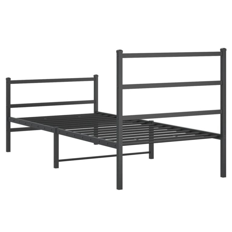 Lovos rėmas – 90×200cm, juoda spalva – produkto nuotrauka 7