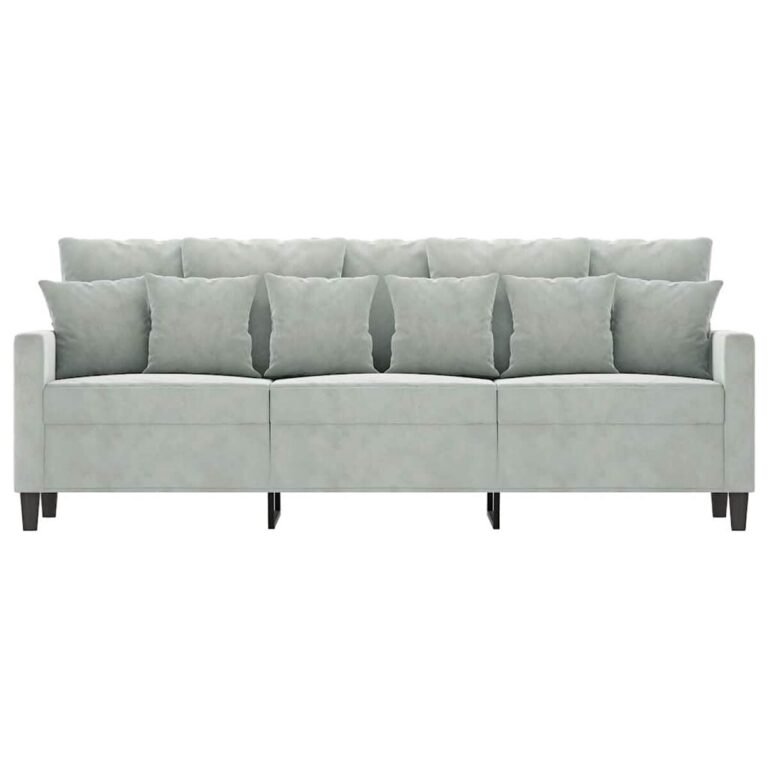Sofa – šviesiai pilka spalva – nuotrauka 3 Sofa – šviesiai pilka spalva – produkto nuotrauka 3