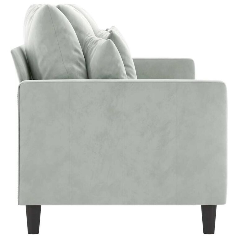 Sofa – šviesiai pilka spalva – nuotrauka 4 Sofa – šviesiai pilka spalva – produkto nuotrauka 4