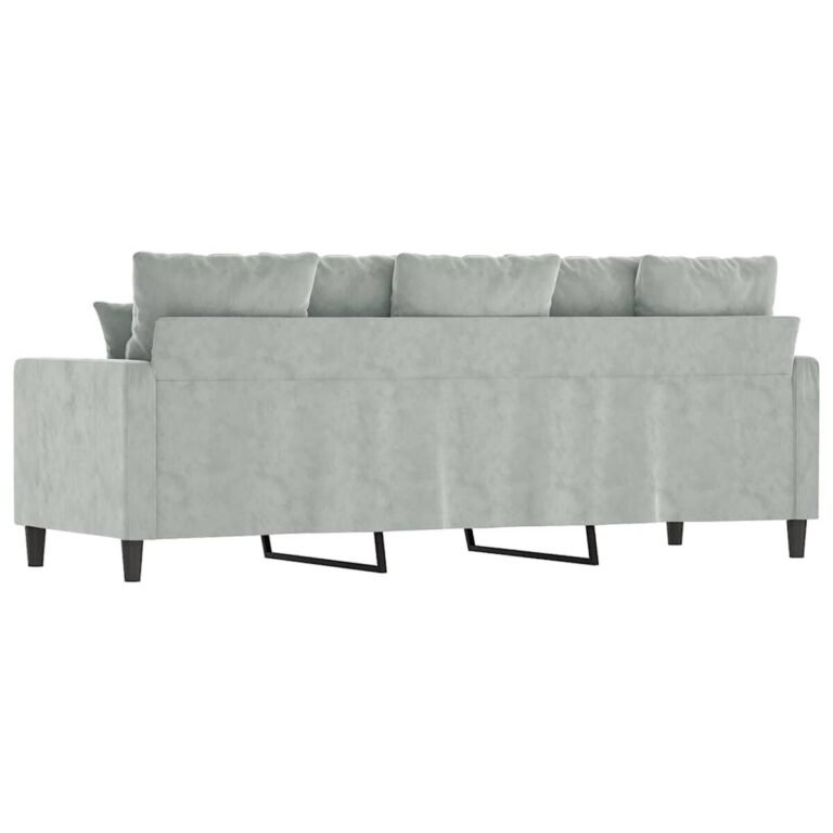 Sofa – šviesiai pilka spalva – nuotrauka 5 Sofa – šviesiai pilka spalva – produkto nuotrauka 5