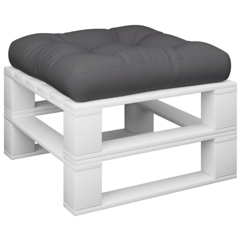 Pagalvėlė – 58×58×10 cm, antracito spalva – produkto nuotrauka 3