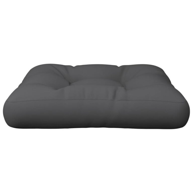 Pagalvėlė – 58×58×10 cm, antracito spalva – produkto nuotrauka 4