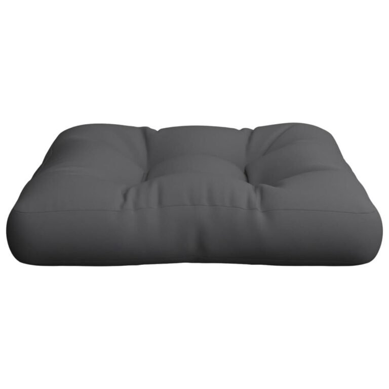 Pagalvėlė – 58×58×10 cm, antracito spalva – produkto nuotrauka 5