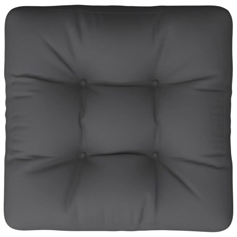 Pagalvėlė – 58×58×10 cm, antracito spalva – produkto nuotrauka 6