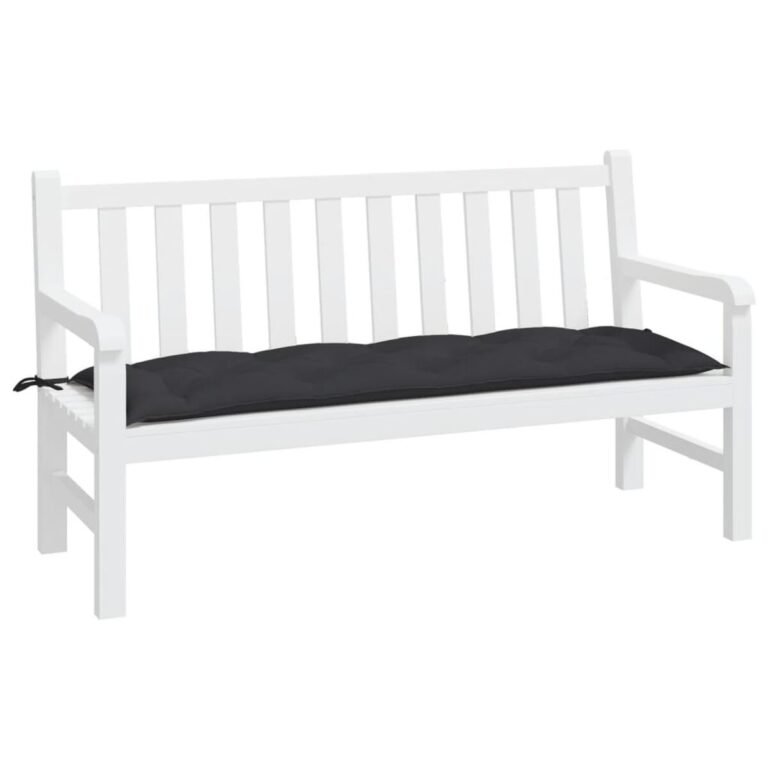 Suoliukas – 150×50×7 cm, juoda spalva – produkto nuotrauka 3
