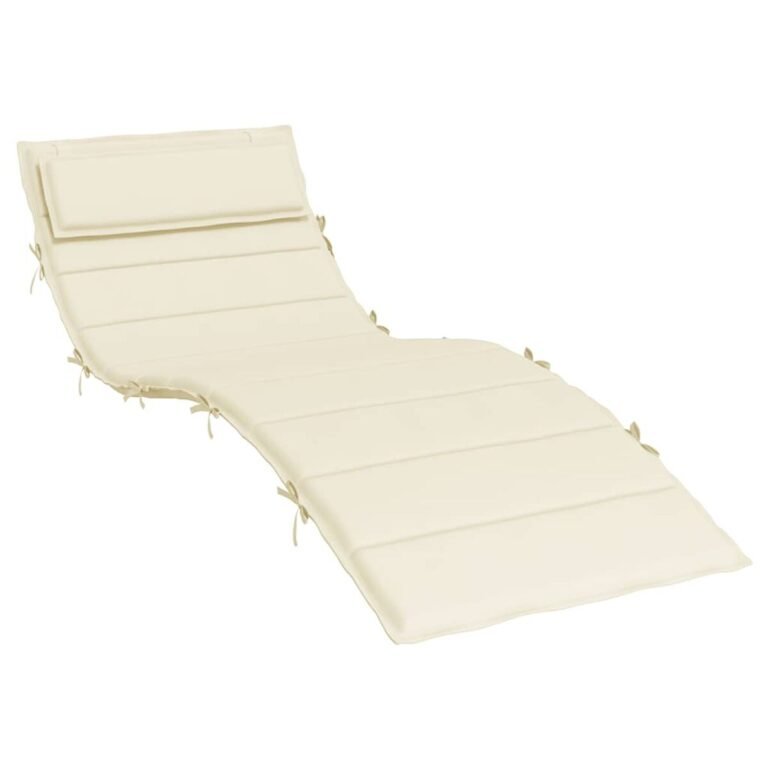 Gultas – 180×60×4 cm, kreminė spalva