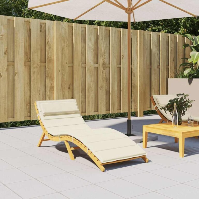 Gultas – 180×60×4 cm, kreminė spalva – produkto nuotrauka 2