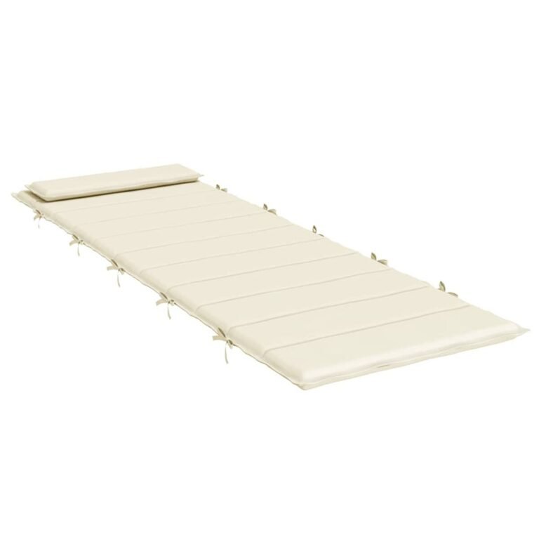 Gultas – 180×60×4 cm, kreminė spalva – produkto nuotrauka 4