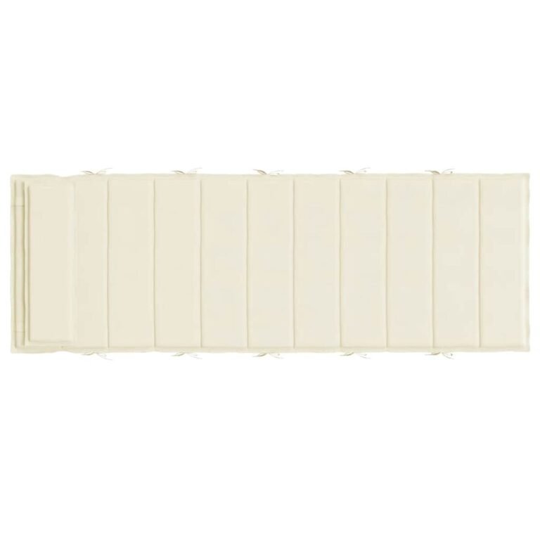 Gultas – 180×60×4 cm, kreminė spalva – produkto nuotrauka 5