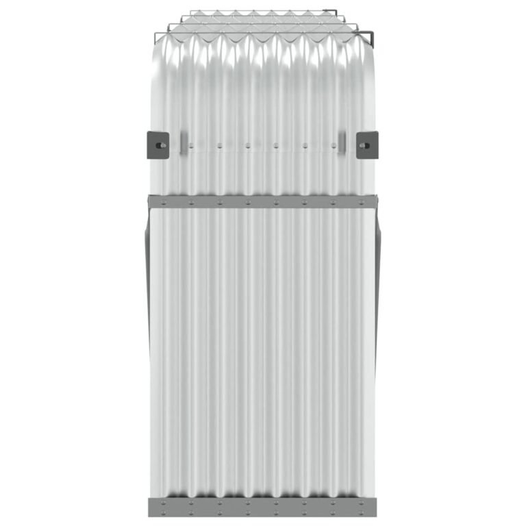 Malkų laikiklis – 234×45×100 cm, sidabro spalva – produkto nuotrauka 5
