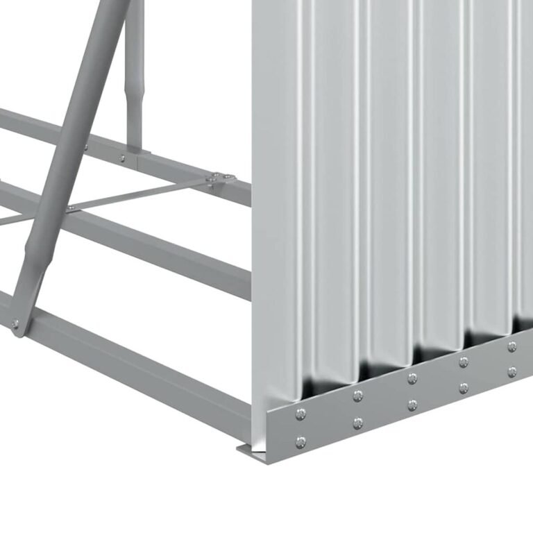 Malkų laikiklis – 234×45×100 cm, sidabro spalva – produkto nuotrauka 6