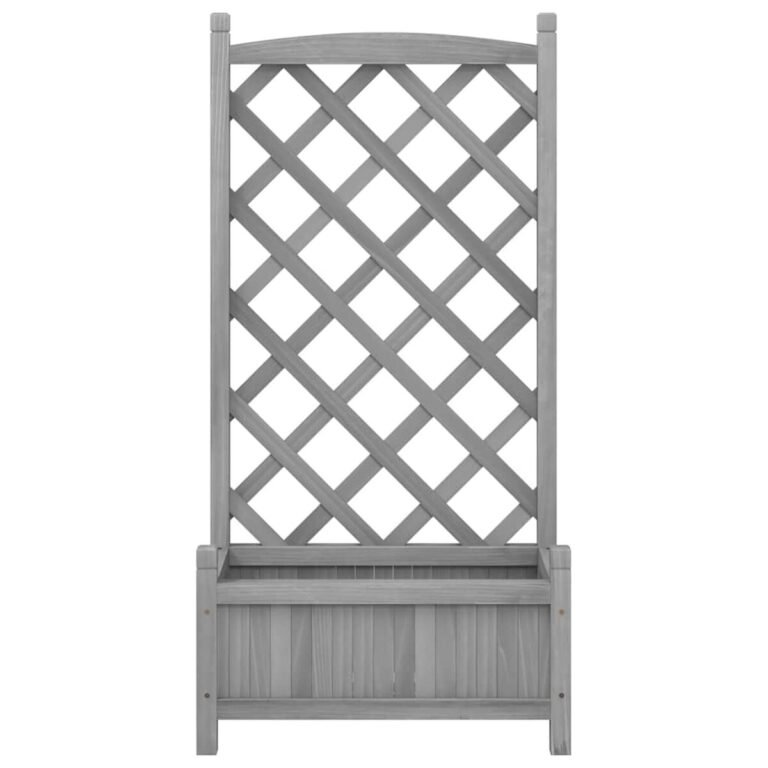 Augalų dėžė – 55×29,5×110 cm, pilka spalva – nuotrauka 4 Augalų dėžė – 55×29,5×110 cm, pilka spalva – produkto nuotrauka 4