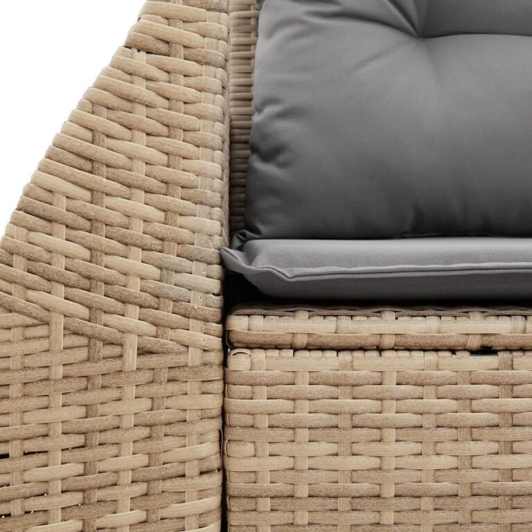 Lauko sofa – smėlio spalva – produkto nuotrauka 8