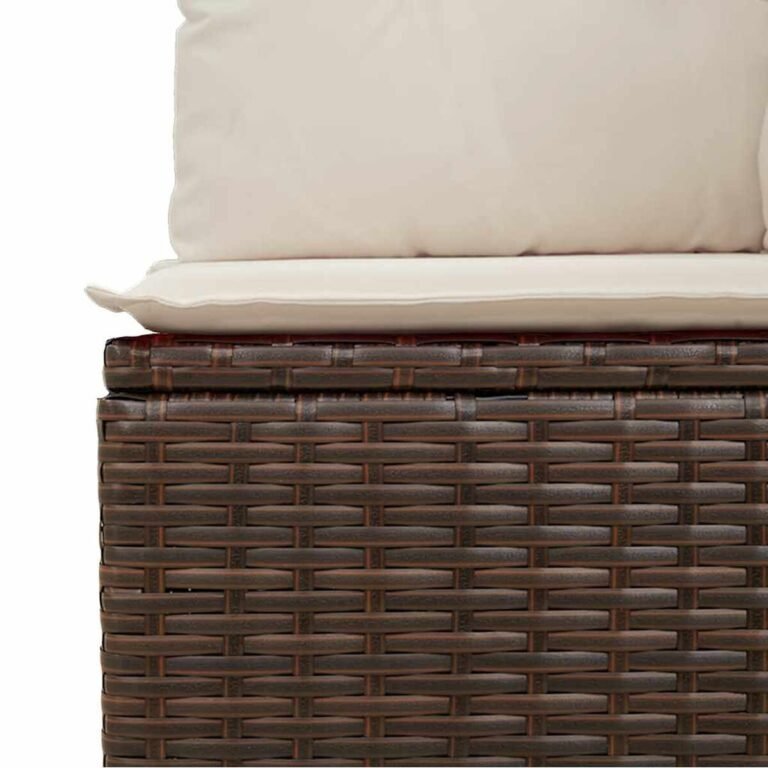 Lauko sofa – ruda spalva – nuotrauka 8 Lauko sofa – ruda spalva – produkto nuotrauka 8