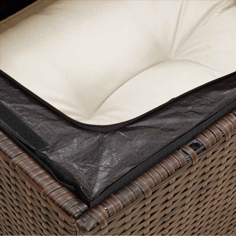 Lauko sofa – ruda spalva – nuotrauka 9 Lauko sofa – ruda spalva – produkto nuotrauka 9