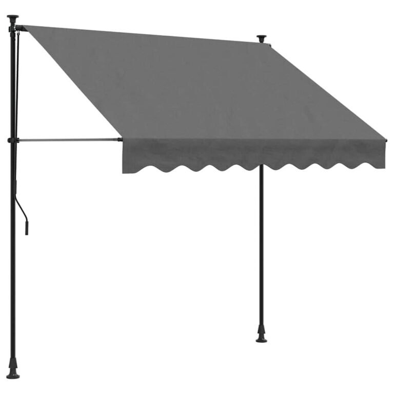 Ištraukiama markizė – 200×150 cm, antracito spalva Ištraukiama markizė – 200×150 cm, antracito spalva
