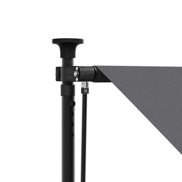 Ištraukiama markizė – 200×150 cm, antracito spalva – produkto nuotrauka 6