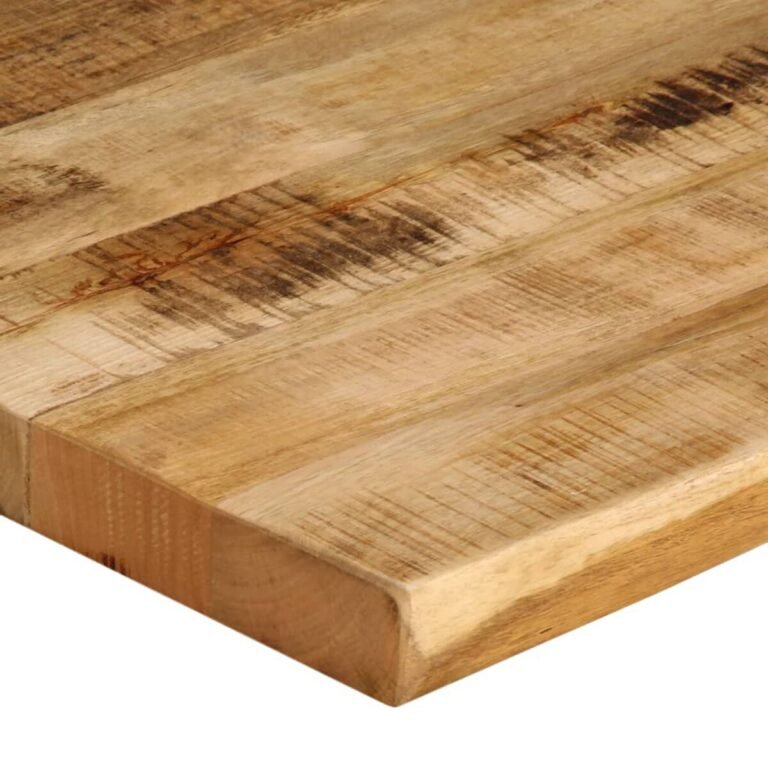 vidaXL Stalviršis, 90x60x3,8cm, mango medienos masyvas, su gyvu kraštu – produkto nuotrauka 6