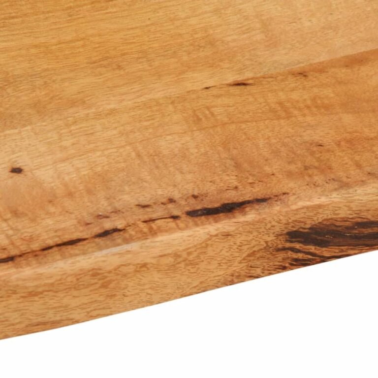 vidaXL Stalviršis, 90x60x2,5cm, mango medienos masyvas, su gyvu kraštu – produkto nuotrauka 7