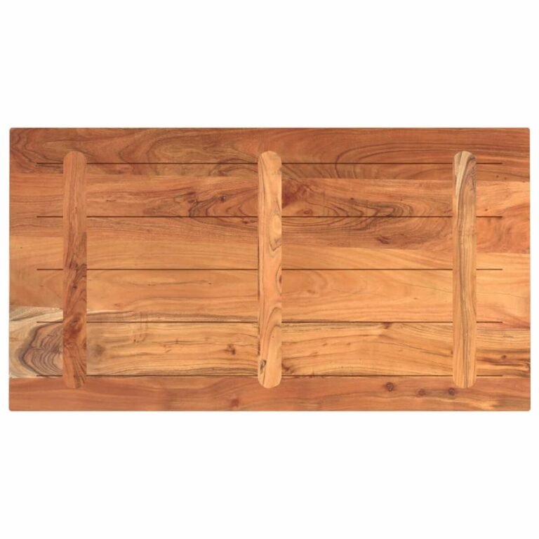 vidaXL Stalviršis, 100x70x3,8 cm, akacijos masyvas, stačiakampis – produkto nuotrauka 5