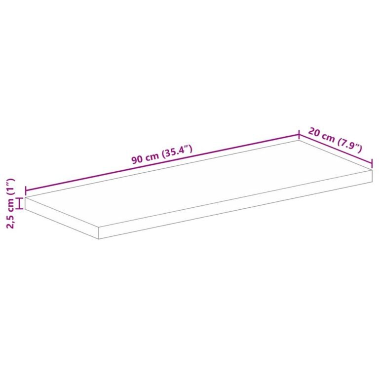 Stalviršis – 90×20×2,5 cm – nuotrauka 9 Stalviršis – 90×20×2,5 cm – produkto nuotrauka 9