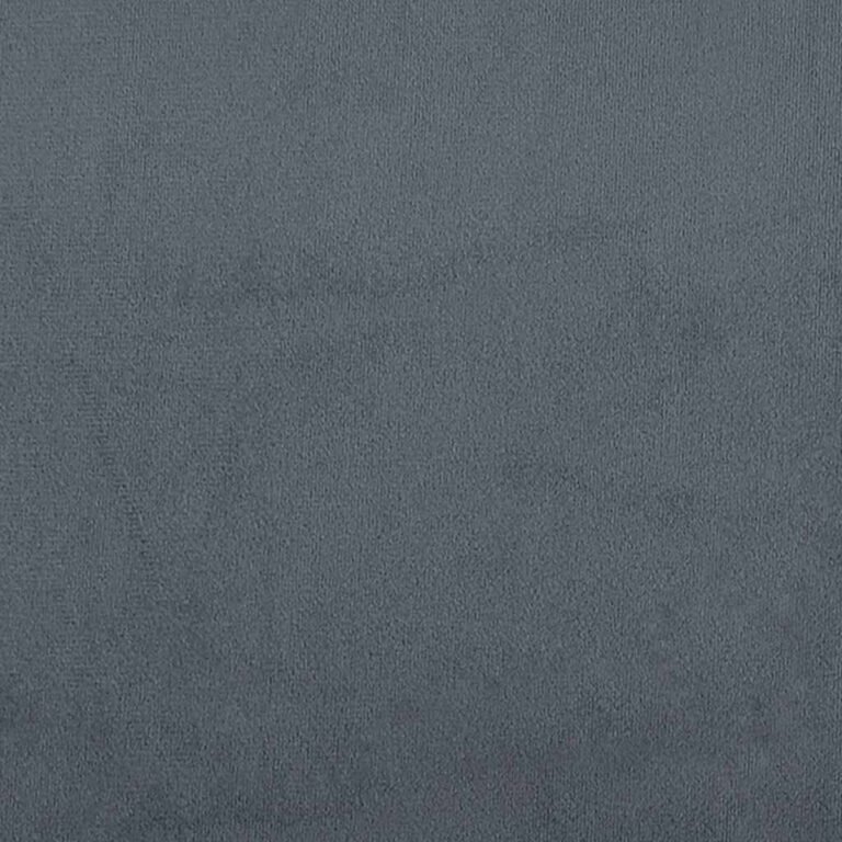 vidaXL Suoliukas su atlošu, tamsiai pilkas, 119,5x64,5x75cm, aksomas – produkto nuotrauka 8