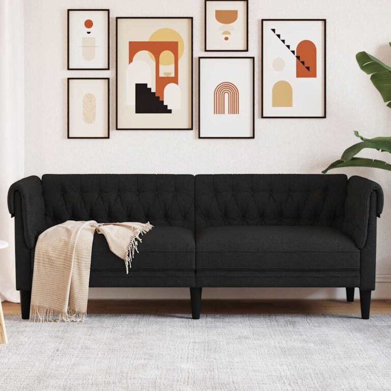Sofa – juoda spalva