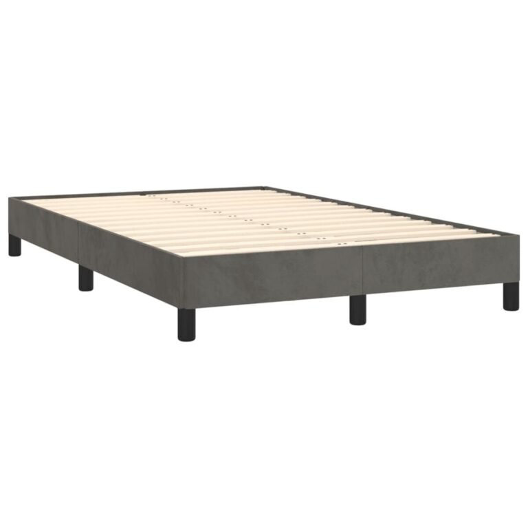 Lovos rėmas – 120×190 cm, tamsiai pilka spalva – produkto nuotrauka 3