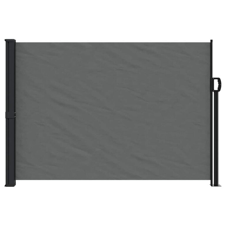 Ištraukiama šoninė markizė – 140×300 cm, antracito spalva – nuotrauka 4 Ištraukiama šoninė markizė – 140×300 cm, antracito spalva – produkto nuotrauka 4