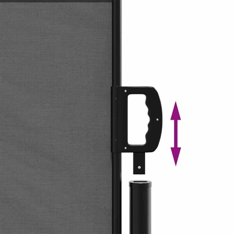 Ištraukiama šoninė markizė – 140×300 cm, antracito spalva – nuotrauka 7 Ištraukiama šoninė markizė – 140×300 cm, antracito spalva – produkto nuotrauka 7