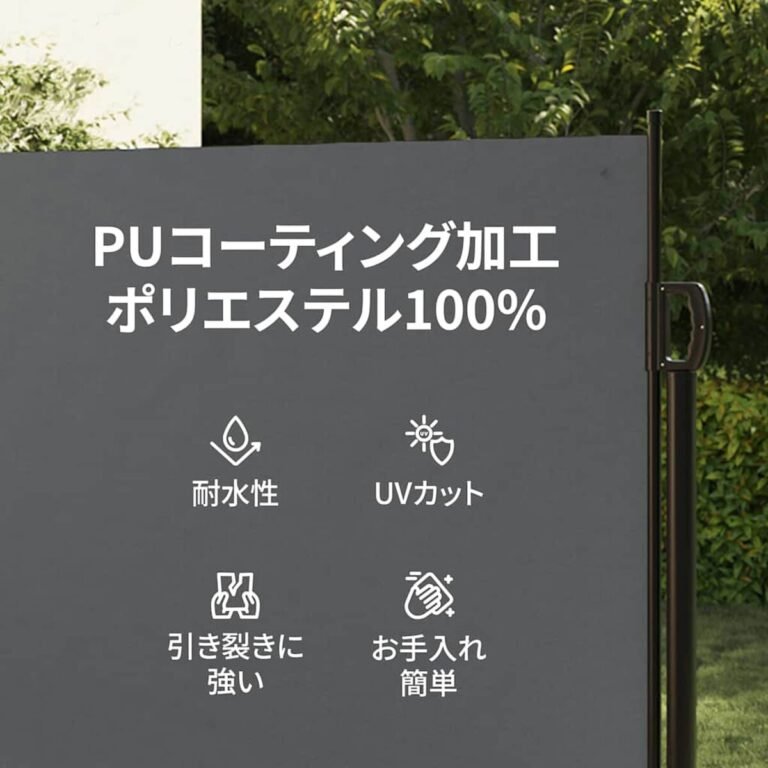 Ištraukiama šoninė markizė – 140×300 cm, antracito spalva – nuotrauka 13 Ištraukiama šoninė markizė – 140×300 cm, antracito spalva – produkto nuotrauka 13
