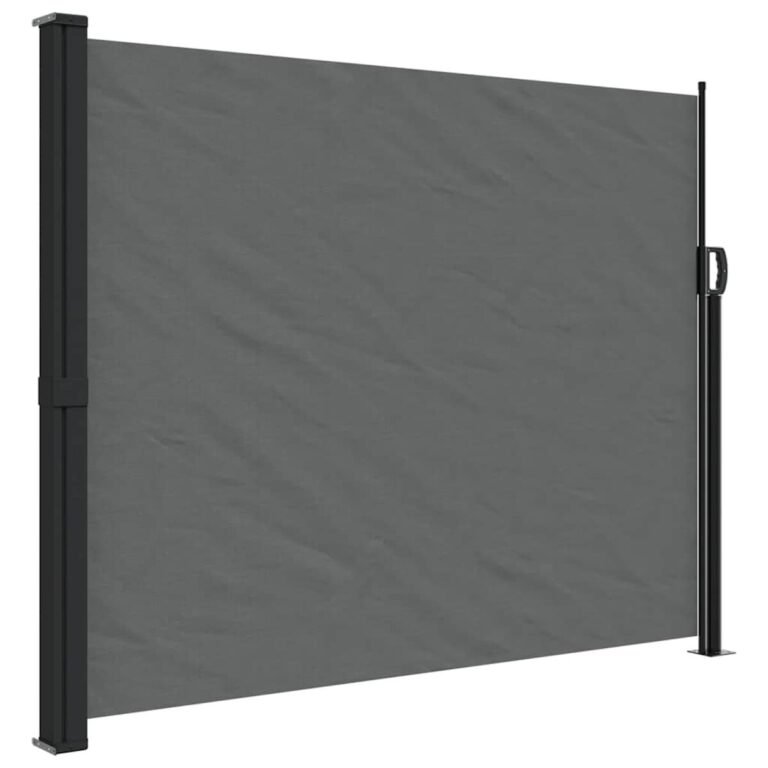 Ištraukiama šoninė markizė – 160×300 cm, antracito spalva Ištraukiama šoninė markizė – 160×300 cm, antracito spalva