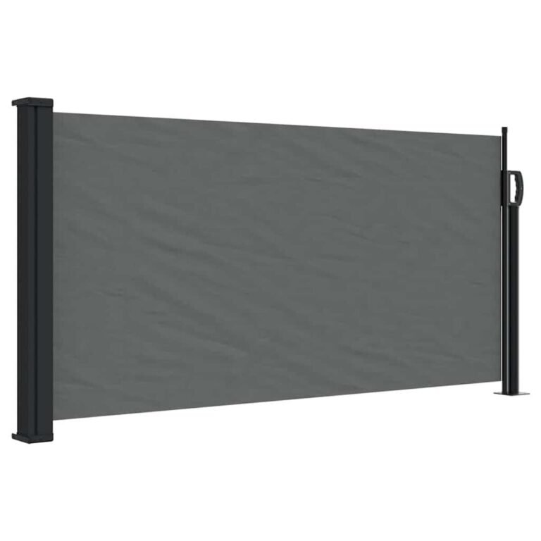 Ištraukiama šoninė markizė – 100×500 cm, antracito spalva Ištraukiama šoninė markizė – 100×500 cm, antracito spalva