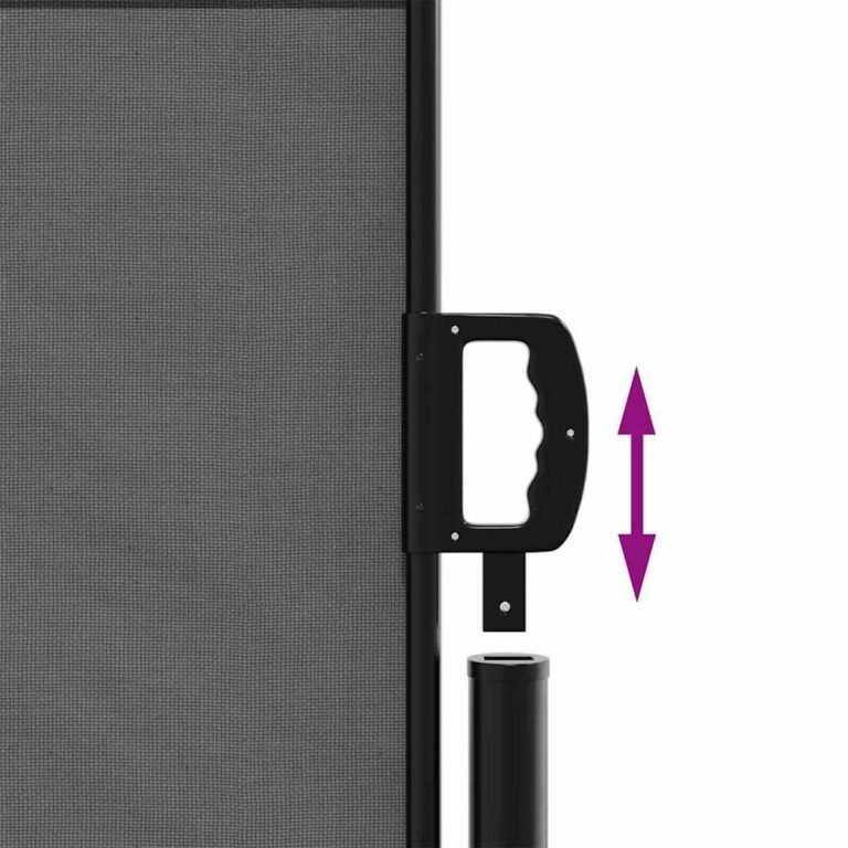 Ištraukiama šoninė markizė – 100×500 cm, antracito spalva – nuotrauka 7 Ištraukiama šoninė markizė – 100×500 cm, antracito spalva – produkto nuotrauka 7