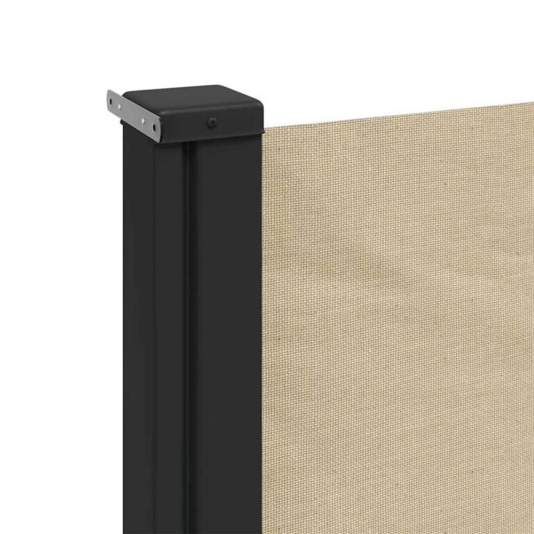 Ištraukiama šoninė markizė – 180×500 cm, smėlio spalva – produkto nuotrauka 7