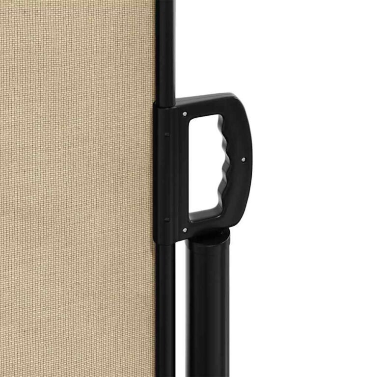 Ištraukiama šoninė markizė – 180×500 cm, smėlio spalva – produkto nuotrauka 8