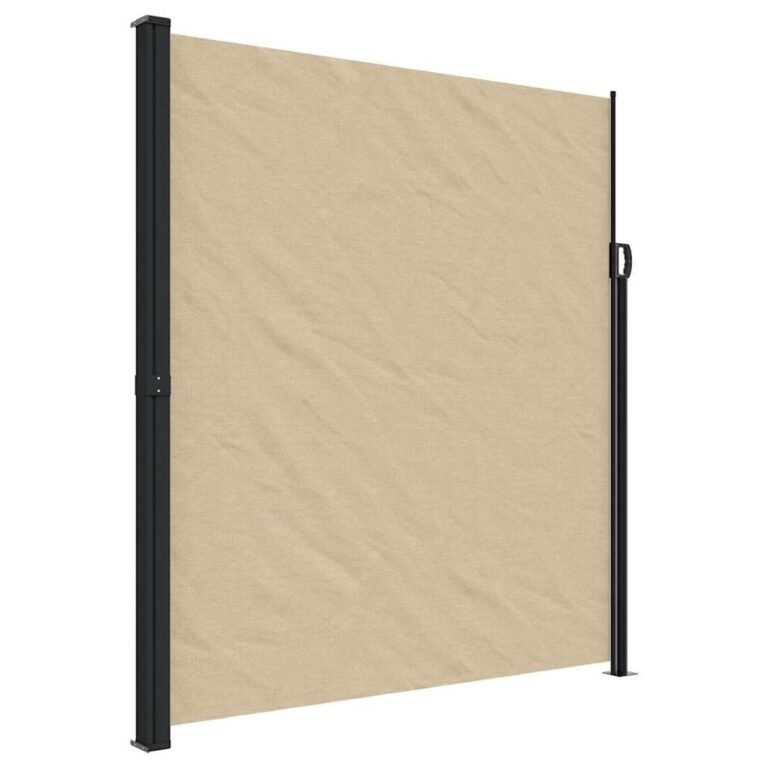 Ištraukiama šoninė markizė – 220×500 cm, smėlio spalva Ištraukiama šoninė markizė – 220×500 cm, smėlio spalva