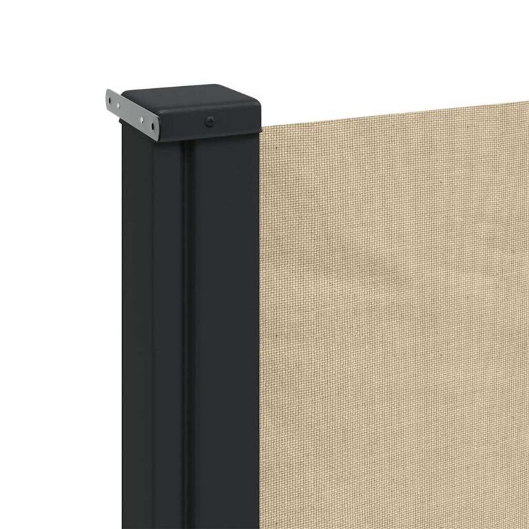 Ištraukiama šoninė markizė – 220×500 cm, smėlio spalva – produkto nuotrauka 7
